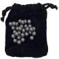 Preview: Haller replacement balls for slingshots 30 pieces in a velvet bag
